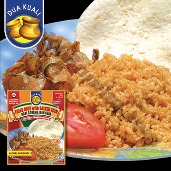 Dua Kuali - Nasi Goreng Ikan Asin